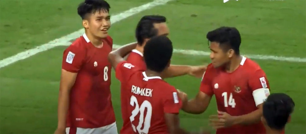 Singkirkan Singapura, Untuk Keenam Kalinya Indonesia Melaju ke Final Piala AFF 